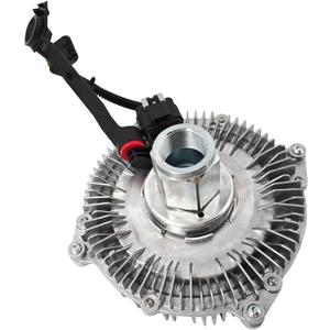 15-40577 Engine Cooling Fan Clutch Assembly Replacement for Chevy Silverado 2500 HD 3500 HD, Compatible with GMC Sierra 2500 3500 HD 6.6L 2017-2019 84013368
