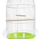 Prevue Hendryx SP31999G Classic Round Bird Cage, Green,1/2"