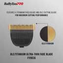 BaBylissPRO FX3 Clipper Replacement Ultra Thin Fade Blades