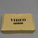 GINGIN RCA to HDMI Converter, AV to HDMI Converter for TV/PC/N64/Wii/PS1/PS2/PS3/STB/Xbox/VHS/VCR/Blue-Ray DVD Players, with 3.3ft RCA and HDMI Cables