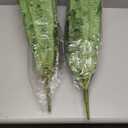 Dkaltm Artificial Boston Fern Bush- Set of 2 Large Artificial Ferns for Outdoors, 45Inch Large Faux Ferns, Suitable for Office & Living Room Decor, 55Branches for Each Bouquet