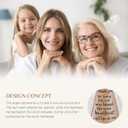 Gifts for Mom from Daughter Son: Thank You Moms Angel Figurines Statue - Sentimental Gift for Christmas Birthday Mothers Day Thanksgiving