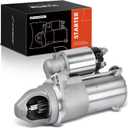 A-Premium Starter Motor Compatible with Chevy Malibu 08-14, Equinox 10-17, Impala 14, Cobalt 08-10, HHR 08-11 & GMC Terrain 10-17 & Buick LaCrosse, 2.0L 2.2L 2.4L, 12V 1.4KW 9-Tooth Clockwise