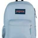 JanSport Cross Town Backpack 17" x 12.5" x 6" - Simple Bag for Everyone with 1 Main Compartment, Front Utility Pocket - Premium Class Accessories - Blue Dusk, One Size