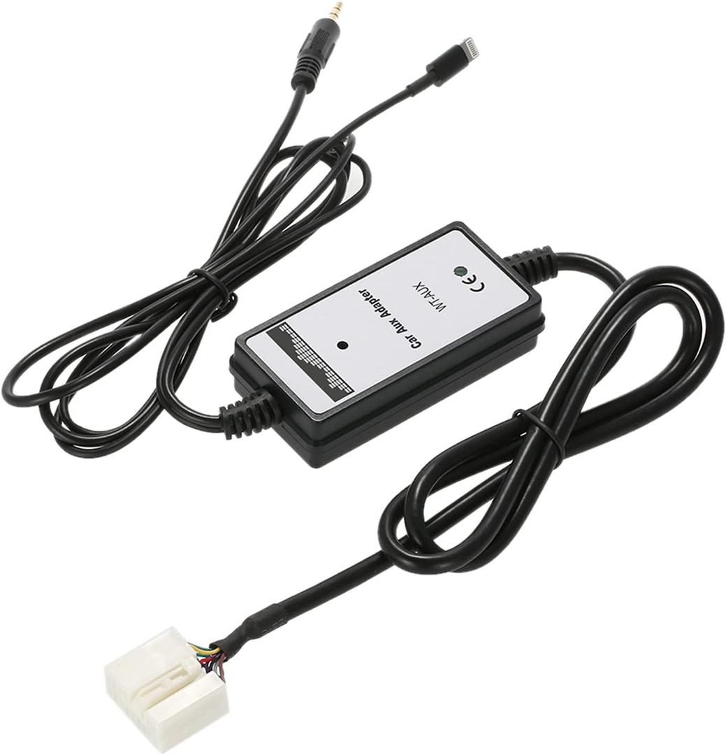 Acura 6Pin Car 5mm Aux-in Audio Adapter USB Interface Charging for 5 6 6s 6plus