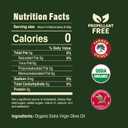 Pompeian USDA Organic Extra Virgin Olive Oil Non-Stick Cooking Spray, No Propellant, 5 Fl Oz, Pack of 3 (EXP 12/01/28)