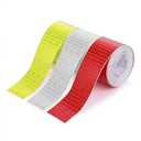 3 Rolls High-Visibility Reflective Tape - Waterproof Self-Adhesive Safety Stickers for Outdoor Nighttime Visibility, Trailers, Apparel, Vehicles (1 in x 30 ft.)
