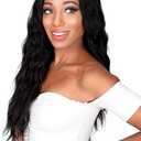 Zury Sis The Dream Synthetic Lace Front Wig - H KANI (1B Off Black)