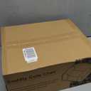 Kids Snuggly-Soft Sherpa Chair, Cuddly Toddler Foam Chair for Boys and Girls, Grey