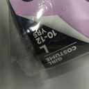 Spooktacular Creations Light-up Witch Costume for Girls, Toddlers Print Witch Outfit Set for Kids Halloween Dress Up Parties (Purple, L)