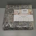 Vintage Area Rug 4x6 Black Entryway Office Washable Carpet Non Slip Bedroom Indoor Living Room Door Mat Low Pile Traditional Distressed Retro Accent Rug for Dining Room Bathroom Kitchen