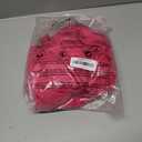 Women's Plus Size 2 Piece Outfits Off Shoulder Long Lantern Sleeve Crop Top and Ruffle Shorts Set (3X-Large, Hot Pink)