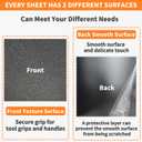 Black ABS Plastic Sheet 1/4 Inch Thick 18" x 24" (1-Pack) Textured & Smooth