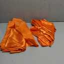 10 x 7 Feet Orange Backdrop Curtain for Partie, Background Curtains for Photoshoot, Birthday, Wedding, Halloween, Thanksgiving, Christmas, New Year Party Decorations 5Ft x 7Ft, 2 Panels