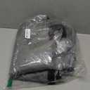 Magnetic Thermal Insulated Door Curtain Fit Door Size 36" x 80", Quilted Oxford Fabric Thicken Cotton Fill, Winter Cover Keep Cold Draft Out, Blanket Insulation for Front Patio Doors Gray