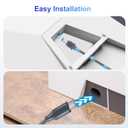 Power Cable USB to DC 32.8FT/10M for Starlink Mini, 100W USB Type-C Male to DC Male Waterproof, Compatible with 65W+ PD Power Source