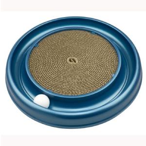 Coastal Pet Turbo Scratcher Cat Toy - Cardboard Cat Scratcher Pad with Cat Toy Ball Track and Catnip (1 Pack)