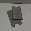 Large Faucet Mat for Kitchen Sink - Stone Drying Mat for Kitchen Counter, Diatomite Fast Drying Stone Sink Tray, Super Absorbent, Stylish Decor and Protector for Bathroom (Dark Grey, 23.6" x 5.5")