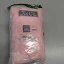 XeGe Cozy Faux Fur Fluffy Long Body Pillow Cover, 20"x54", Light Pink