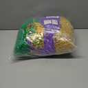 500PCS Mardi Gras Beads Throws, Bulks Green Purple Gold Metallic Mardi Gras Beads Necklaces Accessories Bulks, Beads Necklace Costumes for Parade Throws Party Decorations Supplies