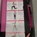 Pilates Bar Kit with Resistance Bands, Multifunctional Pilates Bar for Women & Men with Heavy-Duty Metal Adjustment Buckle, Pilates Home Equipment for Full BodyWorkouts