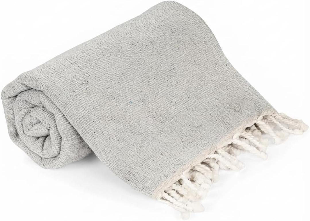 Throw Blanket for Couch Lightweight Fleece Blanket 78" x 82" Inch Grey | Oversized Super Soft Microfiber Plush Throw Blanket, Lightweight Warm Cozy Bed Blanket for Sofa,Travel Home Décor All Season