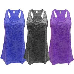 Epic MMA Gear Flowy Racerback Tank Top, Regular and Plus Sizes Pack of 3 (X-Large, Royal/Black/Purple)