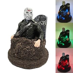 AFGHLMVCZ New Vintage Horror Lamp Horror Movie Decor Horror Gifts Scary Collector Lamp Unique Movie Collector’s Festival Gift Desk Lamp