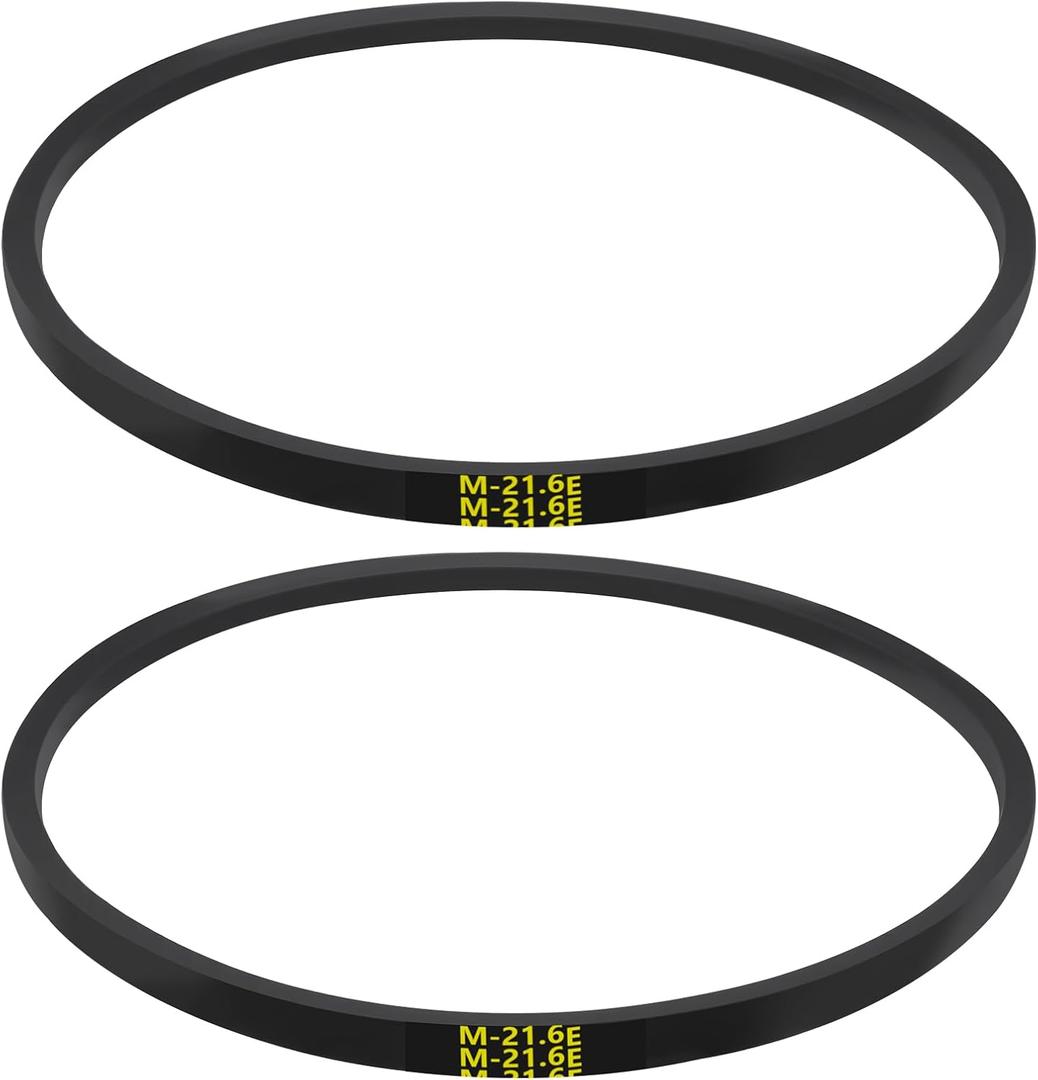 2Pcs DC66-10170B Washer Drive Belt for Samsung, Washer Machine Replace 2072378, PS4212381, AP4212554, EAP4212381