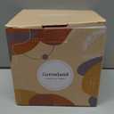 Wax Melt Warmer Ceramic 3-in-1 Oil Burner Electric Candle Wax Warmer Burner Heating Plate Melter Fragrance Warmer for Scented Waxs Home Office Bedroom Aromatherapy Gift& Décor