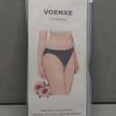 voenxe Women Bikini Underwear,Seamless Breathable Ladies Panties,No Show Comfortable Briefs Undies,Invisible Hipster,5-Pack (Medium)