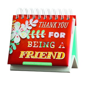 Thank You for Being a Friend - An Inspirational DaySpring DayBrightener - Perpetual Calendar, Set of 2