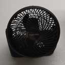 Amazon Basics Air Circulator Fan, Desk Fan for Bedroom, Home and Office, With 90-Degree Tilt Head, 3 Speed Settings, Lightweight (3 LBS), 35 Watts, Black, 11.1"W x 6.3"D x 10.9"H