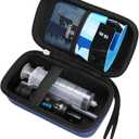 Tourmate Water Filter for Sawyer Products Mini Water Filtration System, Protective Carrying for Drinking Straw, Squeeze Pouch and Other Accessories (Blue)