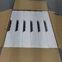 Youpehom Bed Tray Table with Folding Legs, Bamboo Breakfast in Bed for Kitchen Serving Tray, Sofa, Eating, Used As Laptop Desk Snack Tray (6 Pack, White Color)