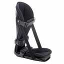 United Ortho Plantar Fasciitis Adjustable Leg Support Brace Fits Right or Left Foot for Soreness Relief, Foot Pain and Stretching, Large, Black