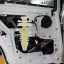 3 x Door Panel Retainer Clips, 50-Pack, Compatible with GM Chevrolet GMC Trucks SUV, White Plastic, 15545202