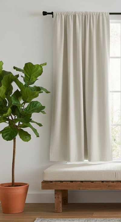 4x10f Curtain, grey, 1pcs