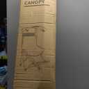 Folding Camping Chairs Canopy Outdoor: Sports Portable Beach Chair with Canopy-Lawn Beach Chairs with Umbrella for Adults-Camping Chair with Shade for Fishing Camp Heavy Duty (Regular, Grey)