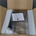 Basketball Display Case, Clear Acrylic Signed Basketball Case Stand Basketball Box Holder for Autographed Basketball Soccer for Boys Men Room Dcor Ideal Gift Athlete (No Assembly Required)