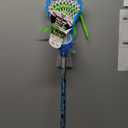 Franklin Sports Kids Mini Lacrosse Stick + Ball Set - Venom Youth Plastic Lacrosse Stick for Beginners - Perfect Set for Kids + Toddlers (Blue)