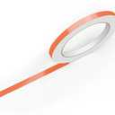 Roll Vinyl Pinstriping Solid Line Tape Racing Stripes Decal Sticker Auto Pinstripe Tape,Automotive Pinstriping Tape,Vinyl Pinstripe Tape 32 ft,Motorcycle Pinstripe (Orange 1/2 Single Line)