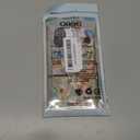 TnXee Case for iPhone 16,Compatible with MagSafe,Classic Clear Shockproof Protection Magnetic Phone Case - Stained Glass Bloom Flower