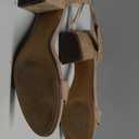 Amazon Essentials Women's Two Strap Ankle Strap Block Heel Sandal, 7.5