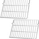 Upgraded MHL63411403 Oven Rack Replacement 24.6 x 16.2 304 Stainless Steel Range Shelf Compatible with LG Stove LDG4313ST LREL6323S Replaces MHL63411401 MHL63411402 MHL62112101, 2 Pack