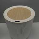 stonespace Bathroom Trash Can Automatic Touchless, Motion Sensor Trash Can with Lid, Small Garbage Can for Bedroom, Living Room, Office, 2.4 Gallon, White