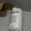 Bedsure GentleSoft White Throw Blanket for Couch - Cozy Fleece Throw Blanket for Women Girls, Valentines Day Gifts for Her Him, Birthday Gifts for Women, Room Home Boho Decor, Off White, 50x60 Inches