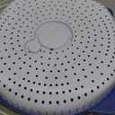 AQUAFLY Pool Cover Pump Siphon, Automatic Above Ground Pool Water Pump, White, Round, Plastic, Siphon Mechanism, Effortless Pool Drainage