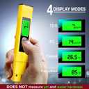 2025 All-New 4 in 1 Tds Meter Digital Water Tester - Accurate and Reliable TDS EC & Temp(C,F) Meter - 0-9999ppm - Professional Testing for Drinking Water, RO/DI System, Aquariums etc
