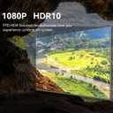 FPD 43 Inch Smart TV Flat Screen Frame LED Television Full HD 1080p Google Cast Built in, Streaming Live Ultra Thin HDR10 Android TV, Bluetooth, Vesa, Hdmi, WiFi (Palette-Series 2026)